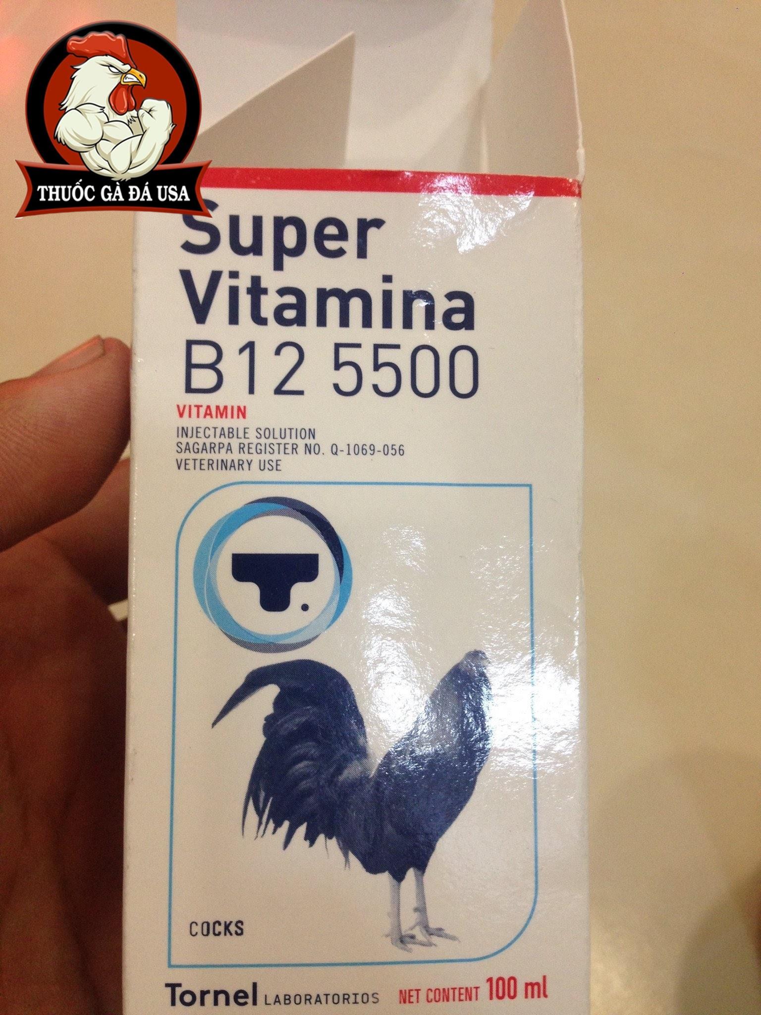 [HCM]B12 5500 Cho Gà Chai Chiết 10Ml