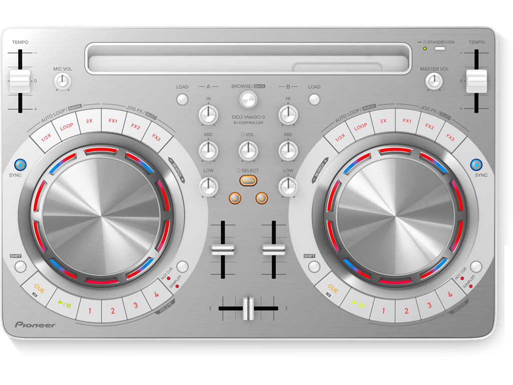 [HCM][Trả góp 0%]Thiết bị DJ Controller DDJ-WeGo 3 (Pioneer DJ) - Hàng Chính Hãng