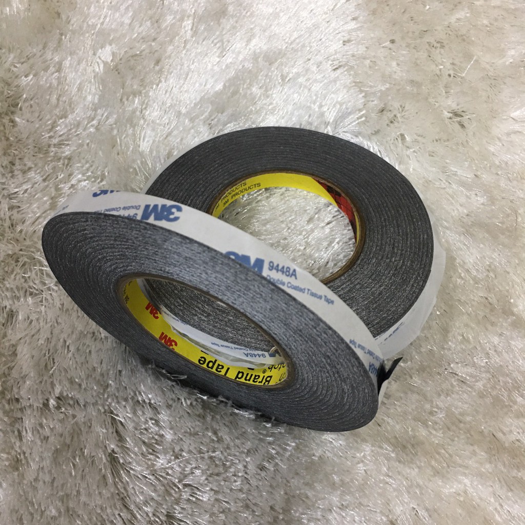 Keo 3M (keo 2 mặt) chịu nhiệt độ cao (10mm x 50m)