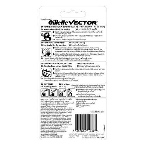 GILLETTE DAO CẠO VECTOR 1UP