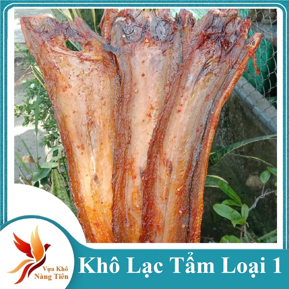 1 kg khô cá lạc chẻ không đầu vừa ăn 250gr 500gr khô cá lạc tẩm gia vị vừa ăn