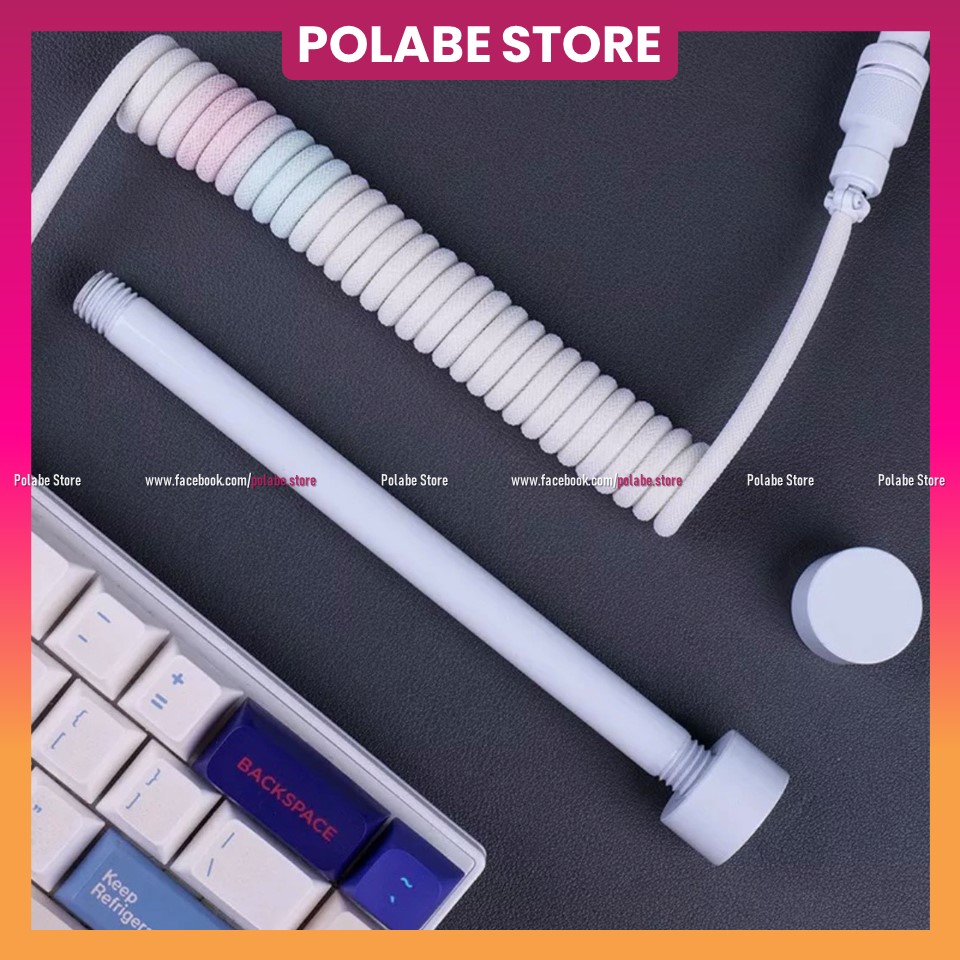Trục dây cáp custom giữ form cable custom pole trục cố định dây cáp kim loại dây cáp bàn phím cơ Polabe Store