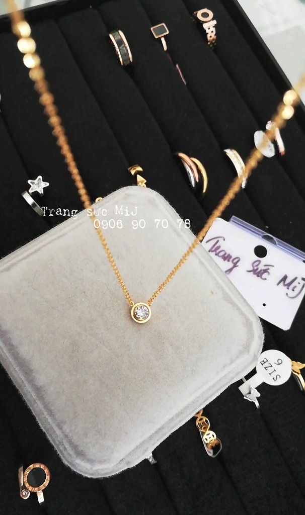 [Nhiều mẫu] DÂY CHUYỀN TITAN NỮ KHÔNG ĐEN GỈ _MÀU TRẮNG/VÀNG [Trang sức MiJ]