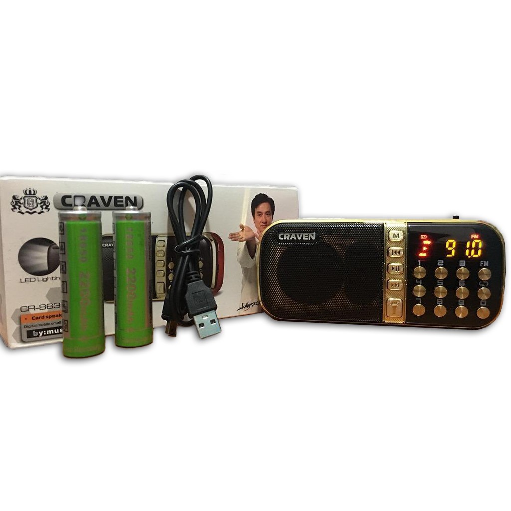 Loa thẻ nhớ radio Craven
