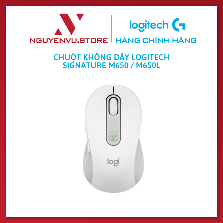 Chuột không dây Logitech SIGNATURE M650 / M650L Wireless/Bluetooth - Hàng Chính Hãng