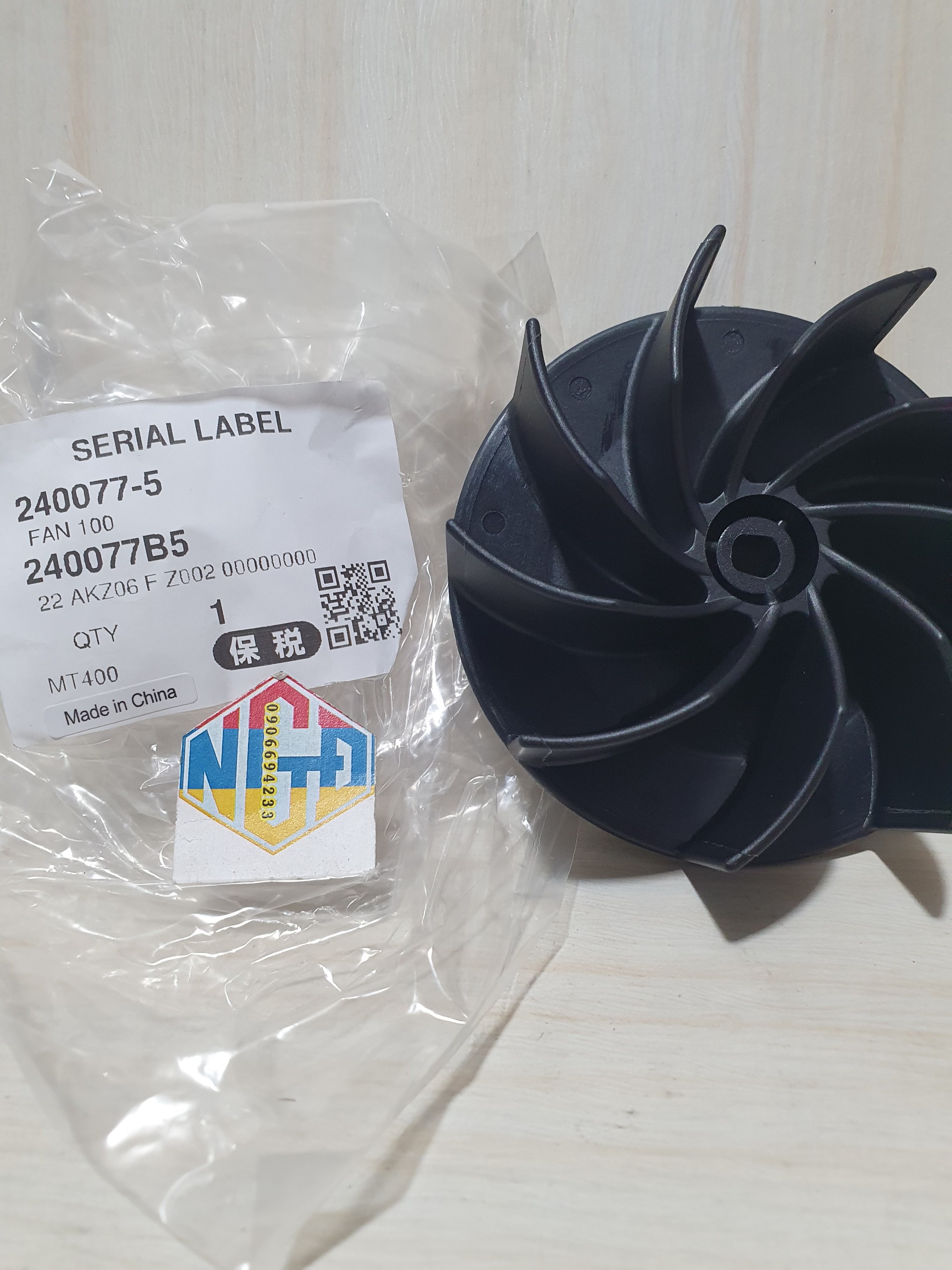 Cánh quạt dùng cho máy thổi bụi MT401.M4000