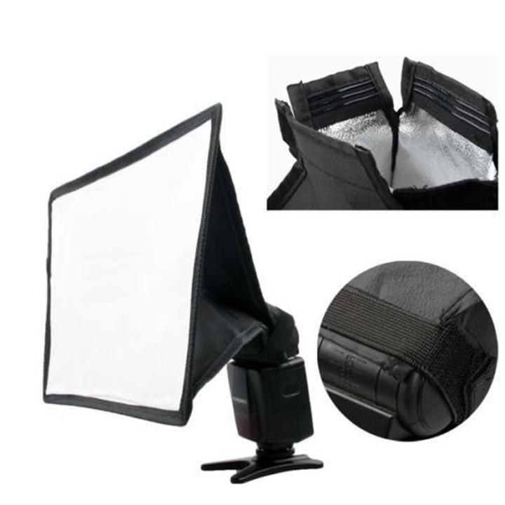 Tản sáng softbox đèn Flash kích thước 20cm x 30cm - Có túi đựng