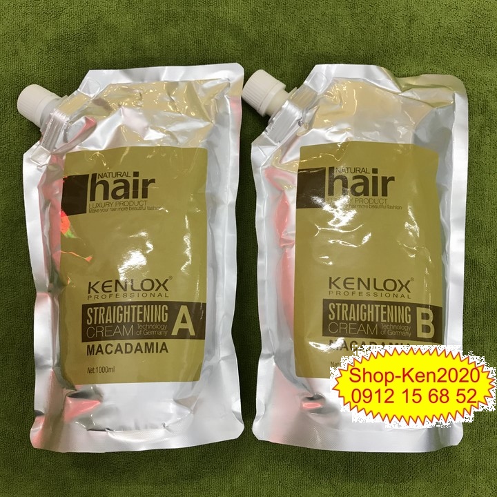 Kem duỗi tóc thơm Kenlox (1000ml x2)
