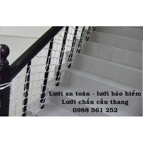 Lưới chắn cầu thang 10m x 80cm