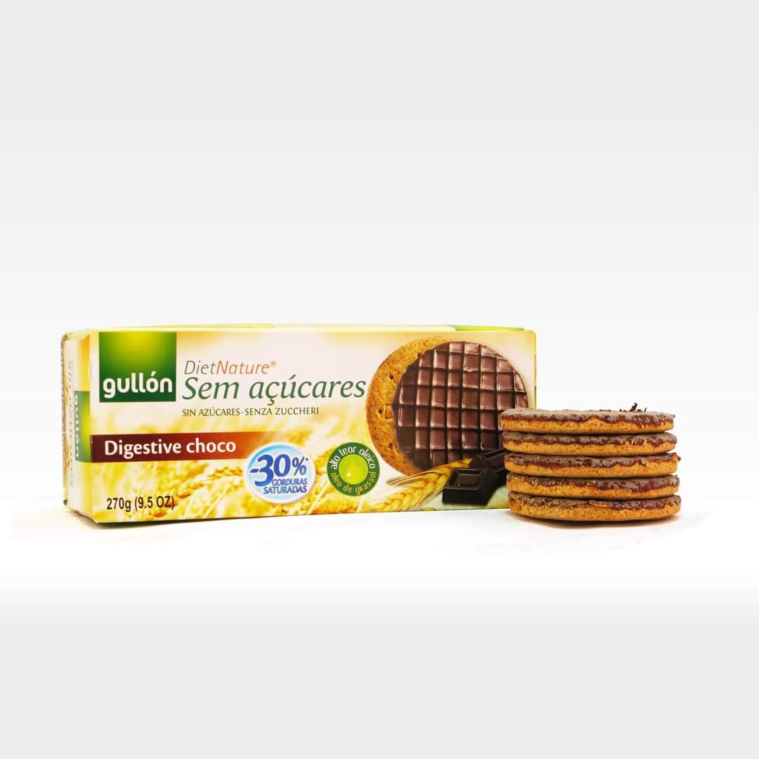 [HCM]Bánh Gullon ăn kiêng Digestive Choco 270g
