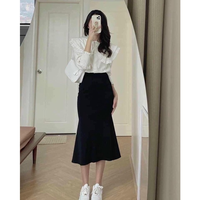 Chân váy đuôi cá dài ôm dáng siêu xinh