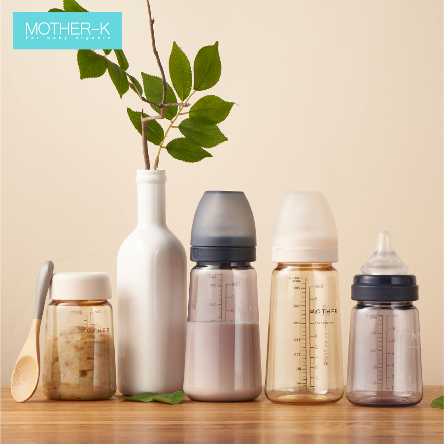 Korean Ppsu Milk Bottle Mother-K 180ml (Green)