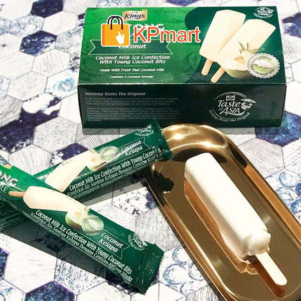 Kem dừa non Thái Lan  King's Potong Signature Coconut 60ML