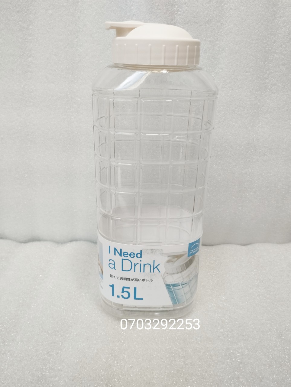 (HCM) Combo 3 bình nước nhựa PET Lock & Lock 1.5L