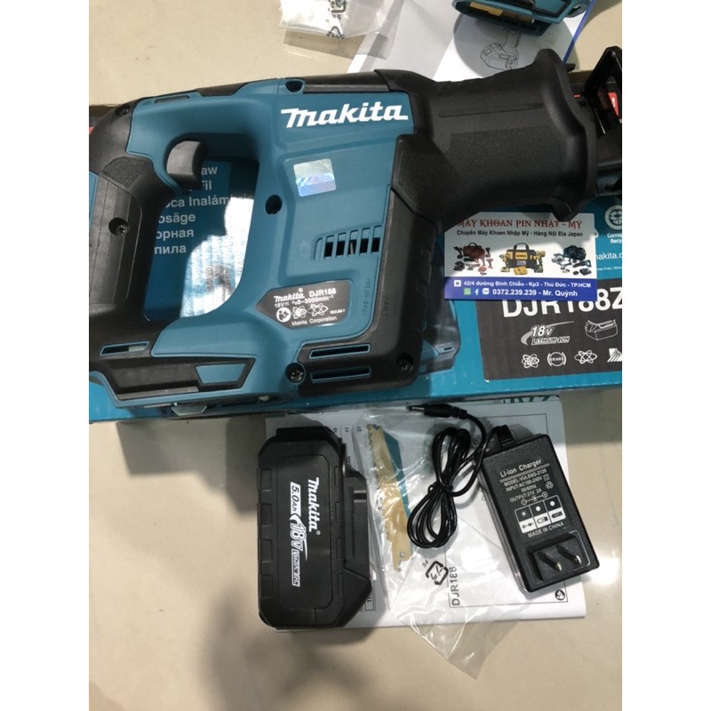 [HCM][Trả góp 0%] Cưa kiếm makita djr 188z