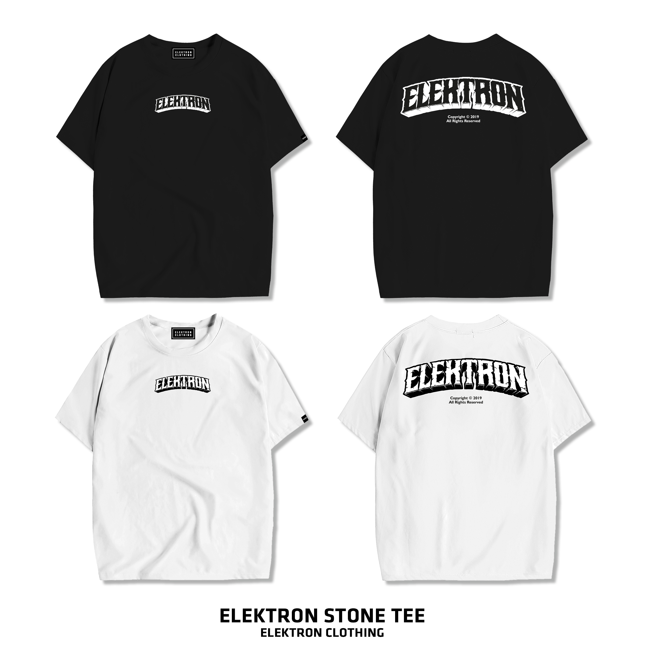 Áo Thun Stone Tee (2 màu) - Elektron Clothing