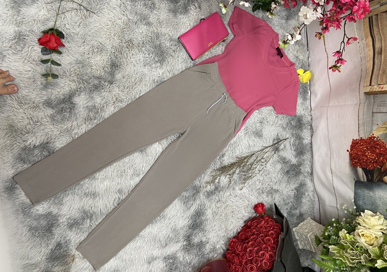 Đồ Bộ Mặc Nhà Thun Cotton Thoáng Mát Lịch Sự D028