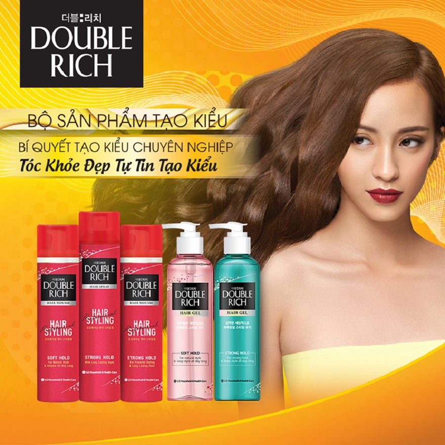 Mousse Dưỡng Tóc Double Rich Soft 150ml