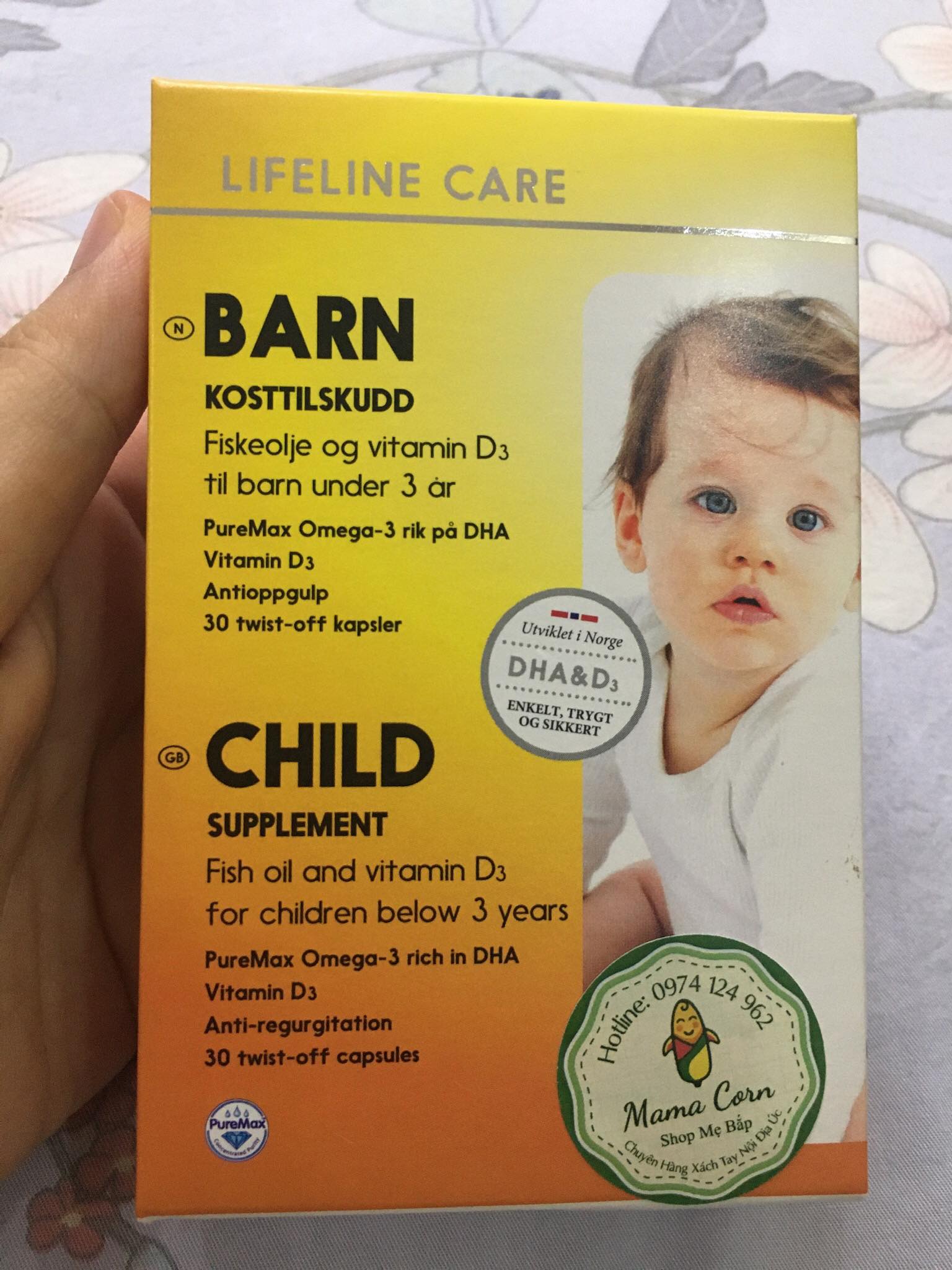 Dầu cá Kim Cương NaUy
