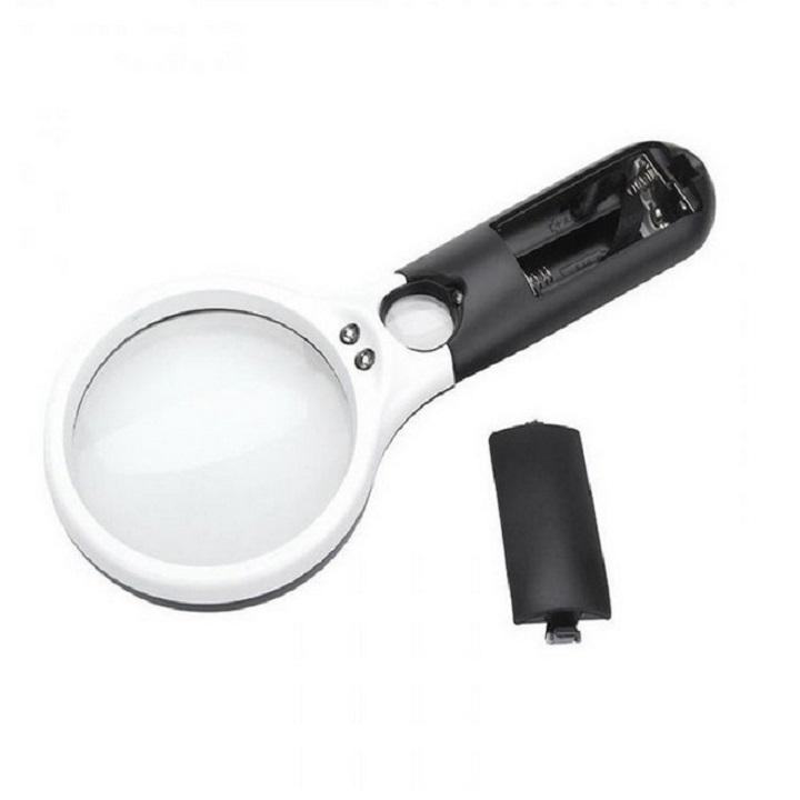 Kính lúp cầm tay có đèn led, kính lúp phóng đại, kính soi trang sức 206762 C -TLG