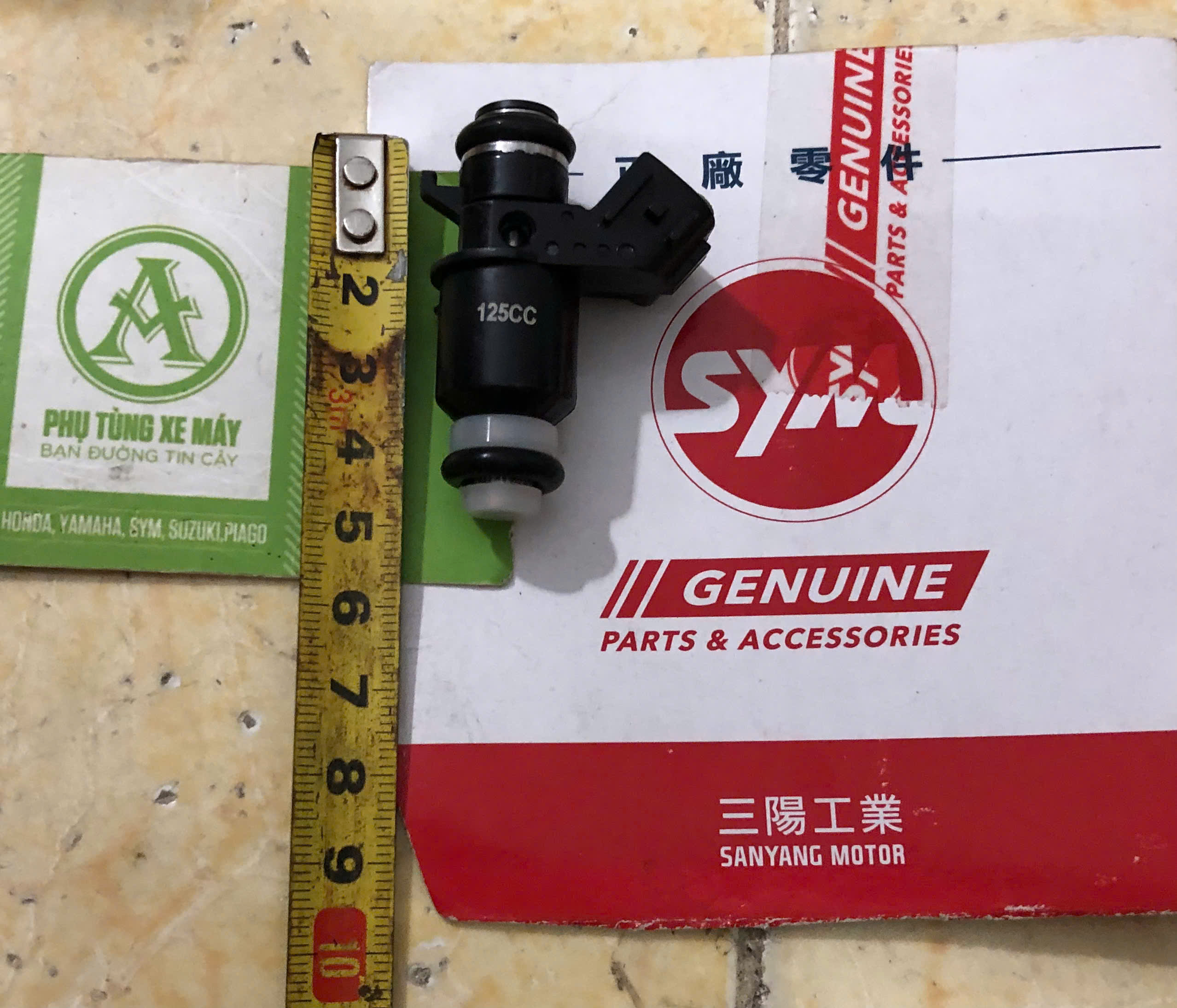 Kim phun xăng điện tử Elizabeth fi 125cc