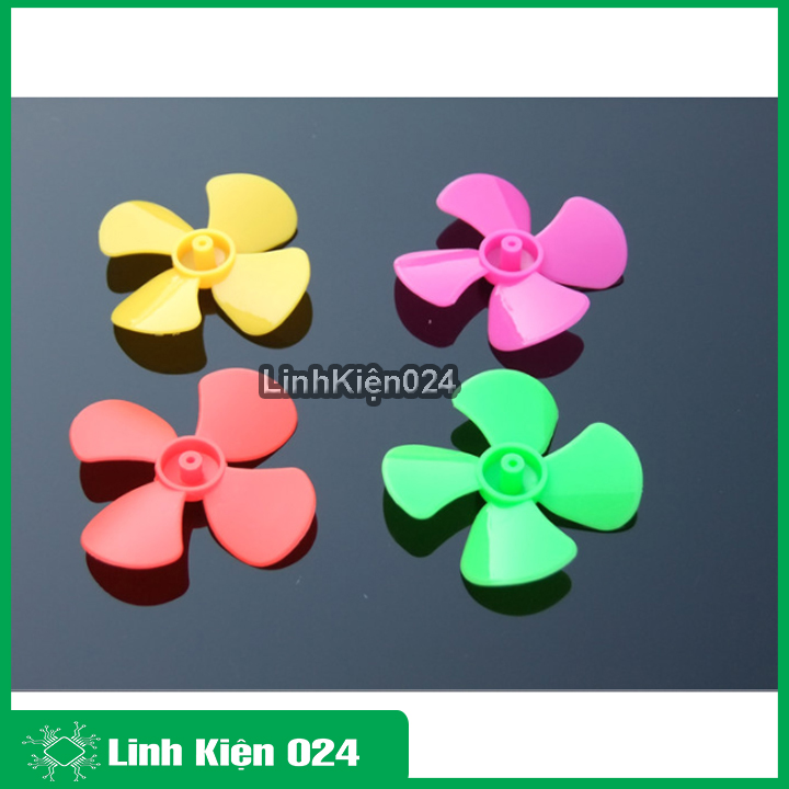 Cánh quạt mini rộng 10cm cho motor trục 2.3mm - 1 cánh quạt