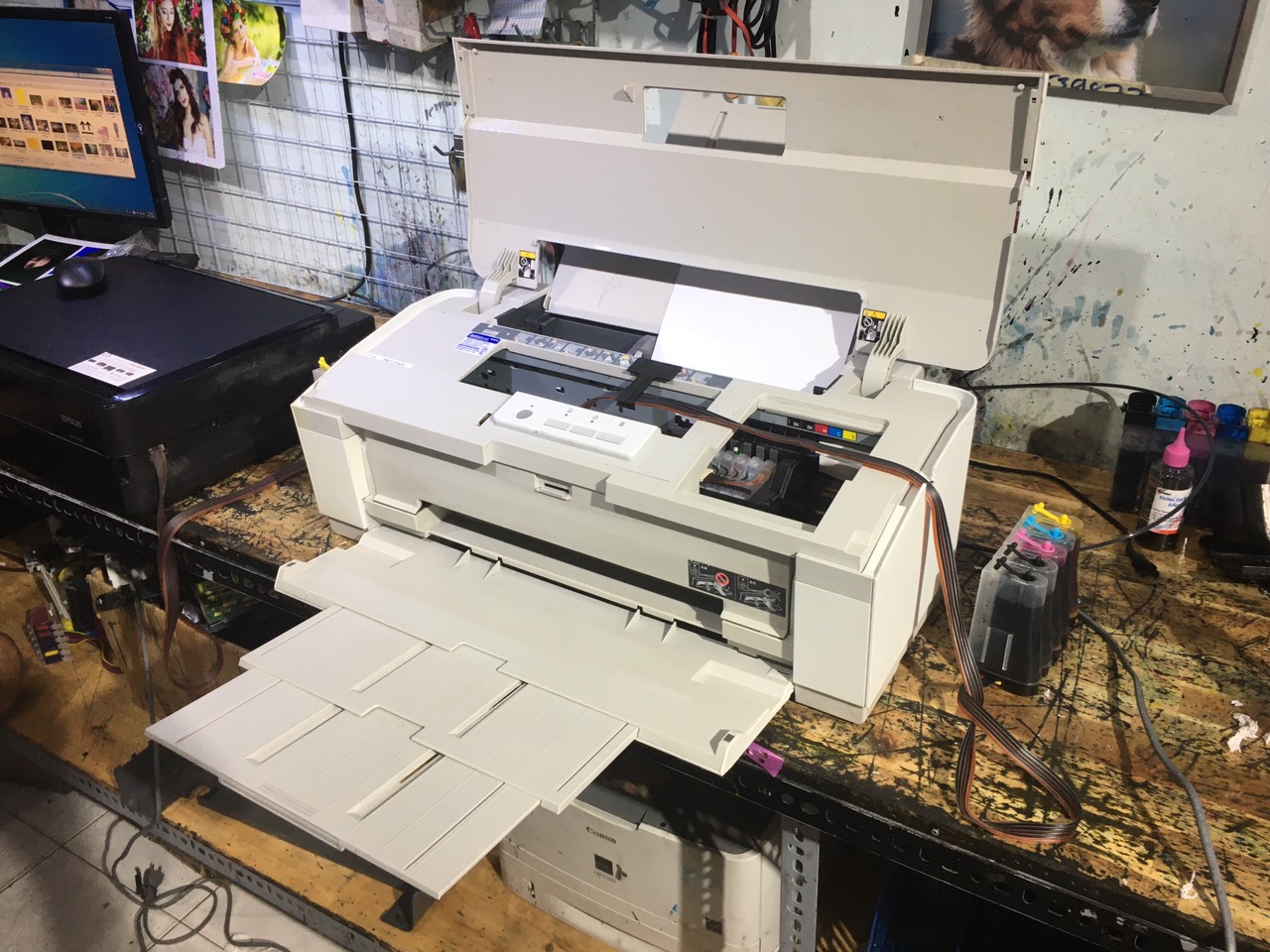 [Trả góp 0%]Máy in chuyển Nhiệt A3 - Epson px 1004