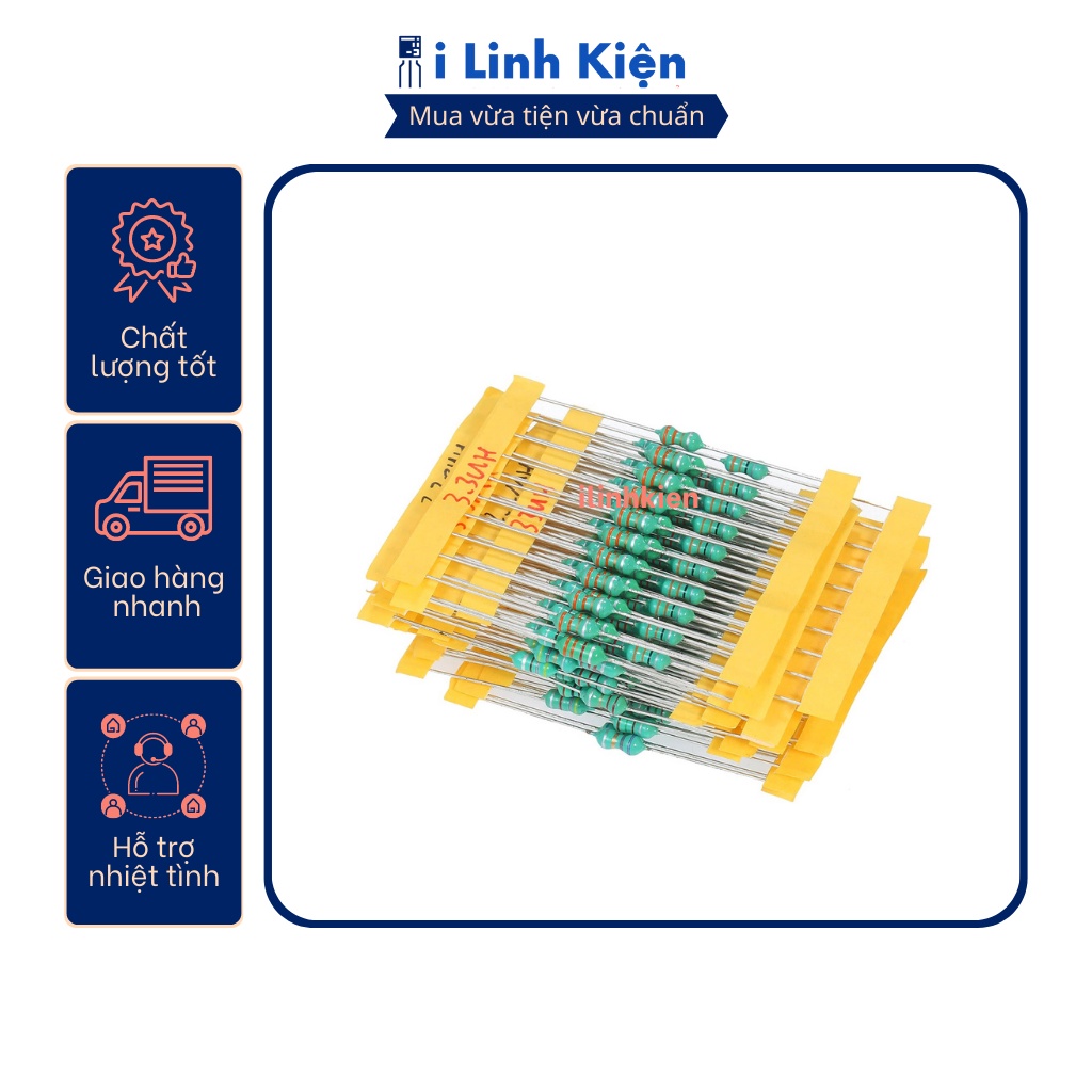Cuộn cảm vạch 1W 0510 từ 2.2uH đến 10mH (10 chiếc)