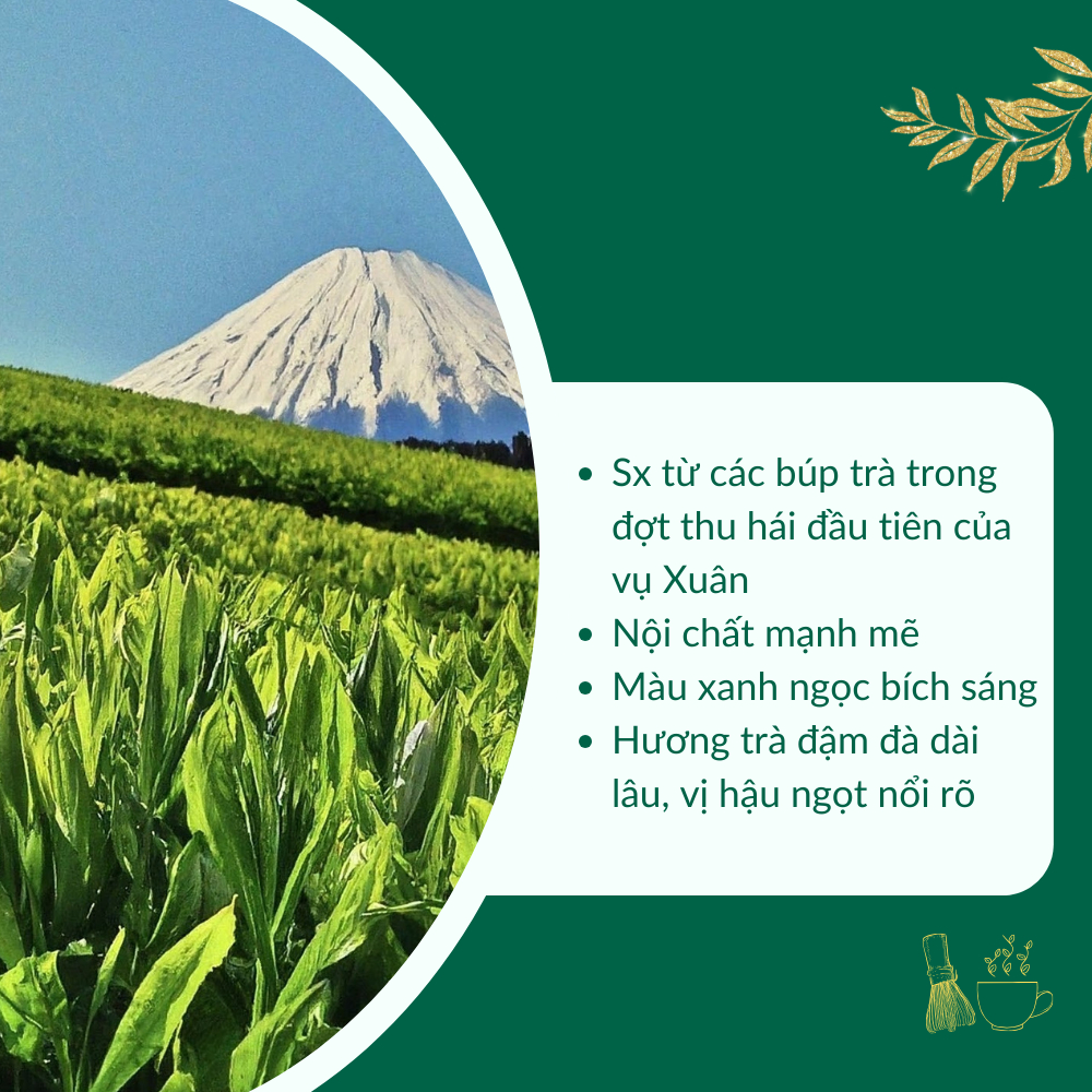 Bột Matcha Haru Nhập Khẩu Chính Hãng Nhật Bản, Dùng Pha Chế Đồ Uống , Làm Bánh, Trà Đạo