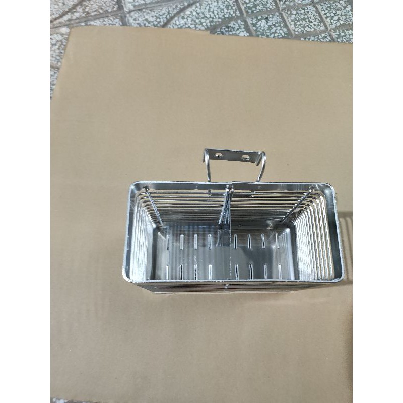 [HCM]Ống Đựng Đũa Muỗng Vuông Inox 304
