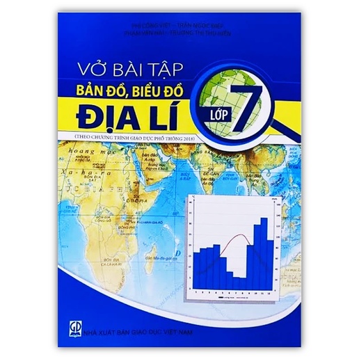 Vở bài tập bản đồ, biểu đồ Địa lí lớp 7