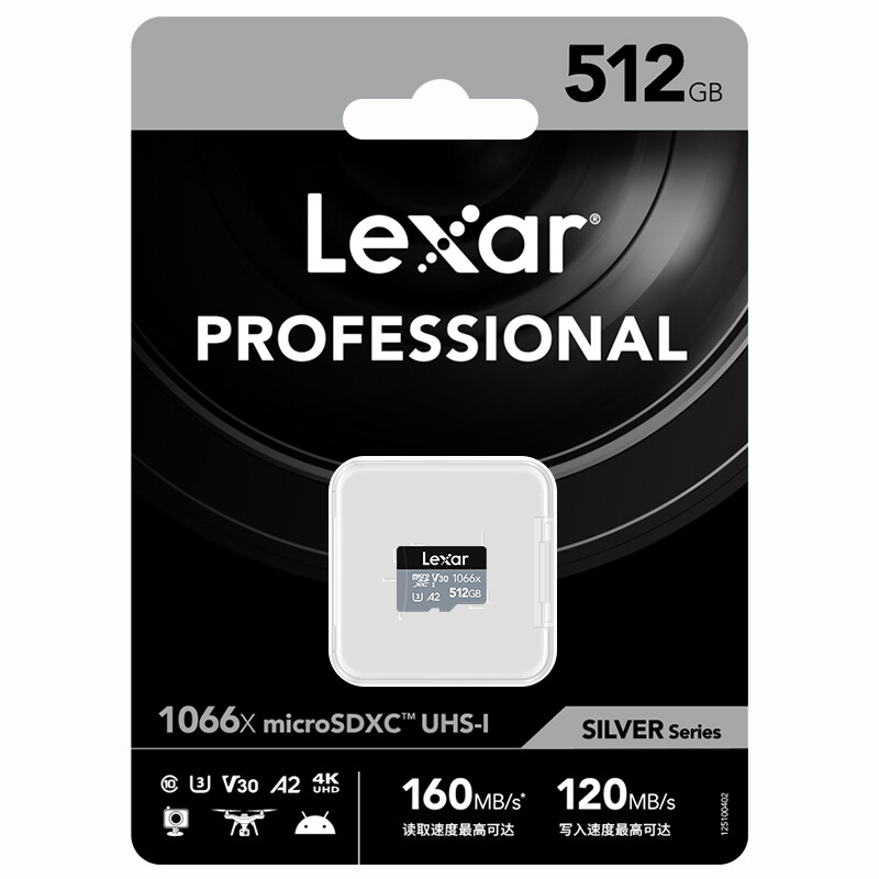 Thẻ nhớ MicroSD 512GB Lexar Professional 1066x