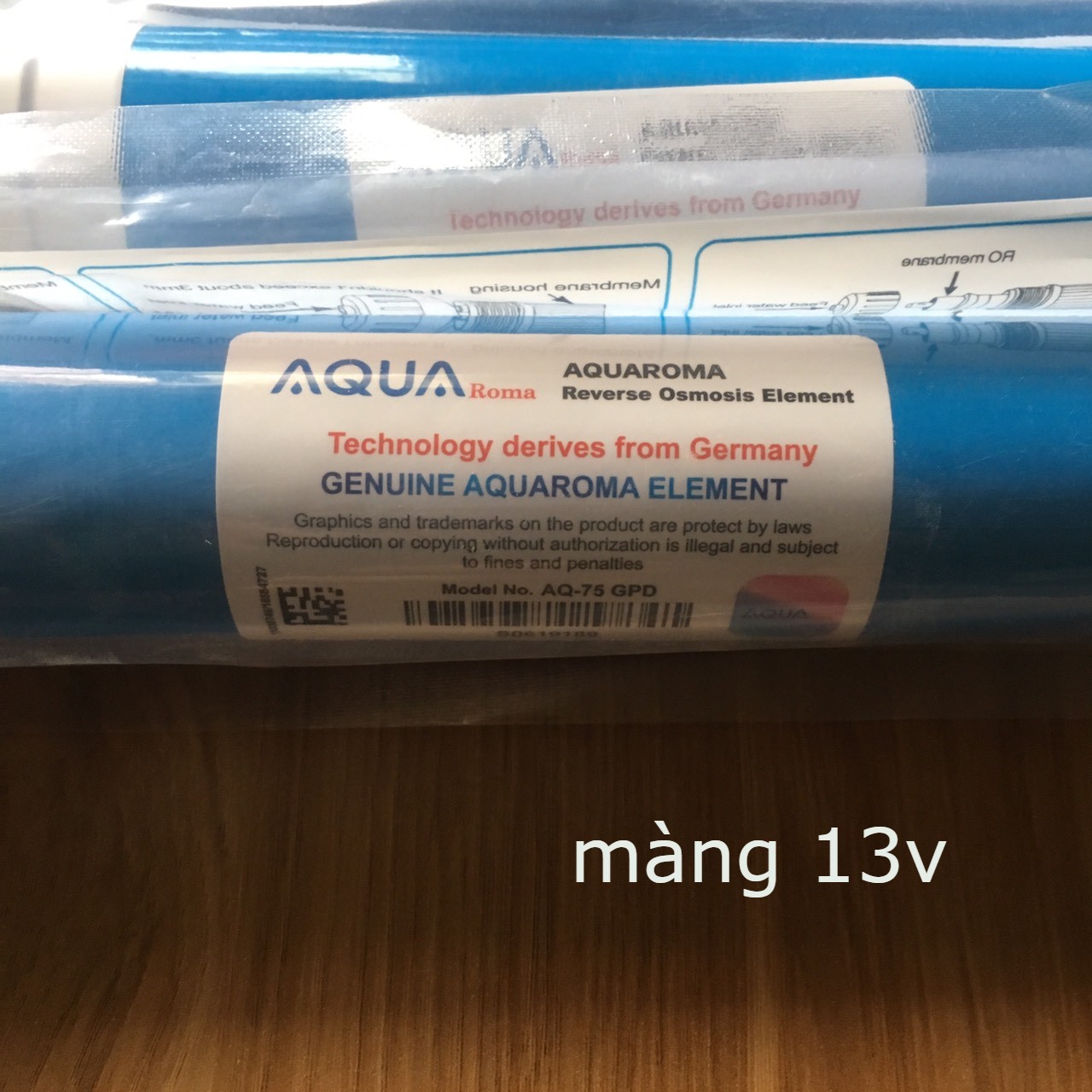 Màng lọc RO - lõi lọc số 4 Aquaroma