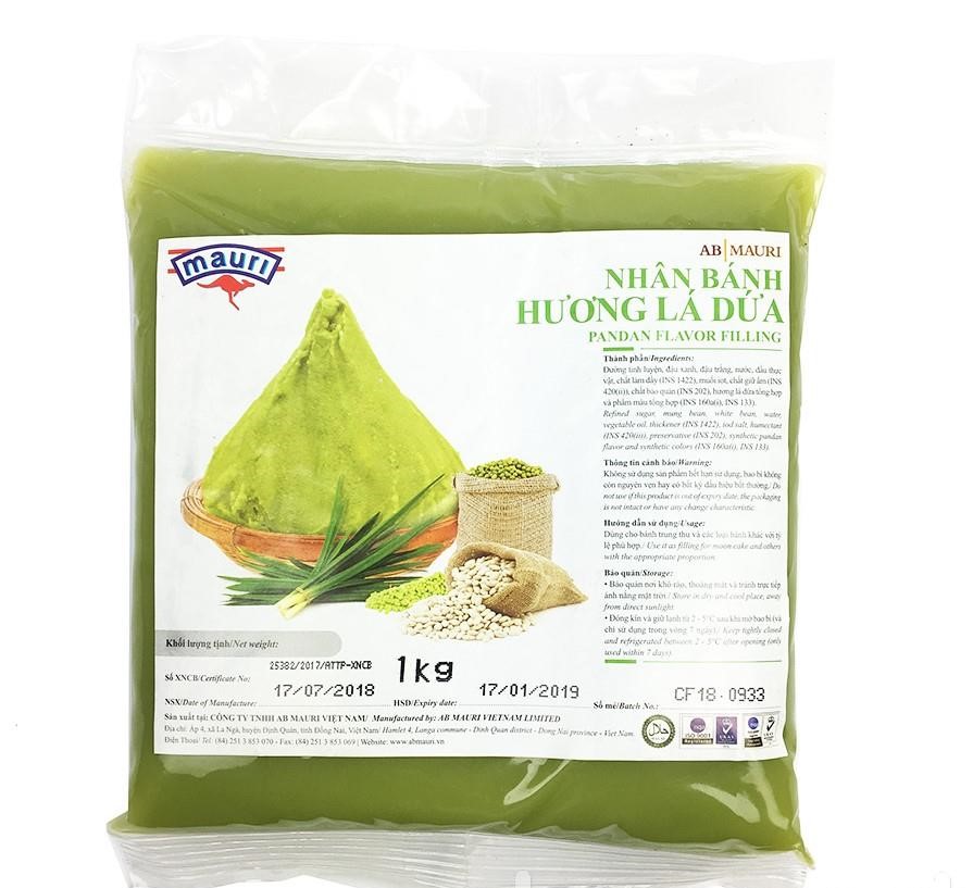 Nhân bánh hương lá dứa 1kg