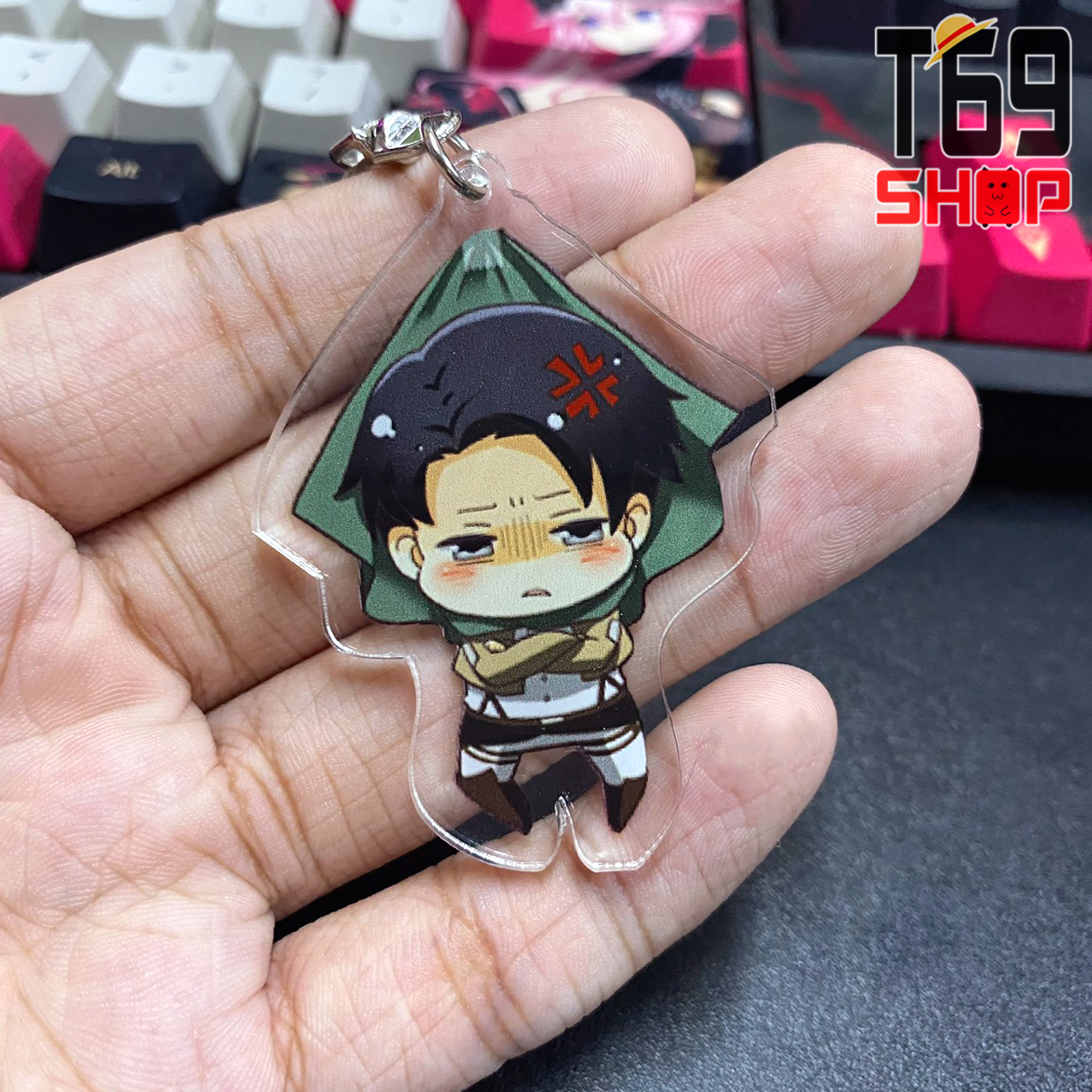 Móc khóa mica anime Attack on Titan [T69 Shop]