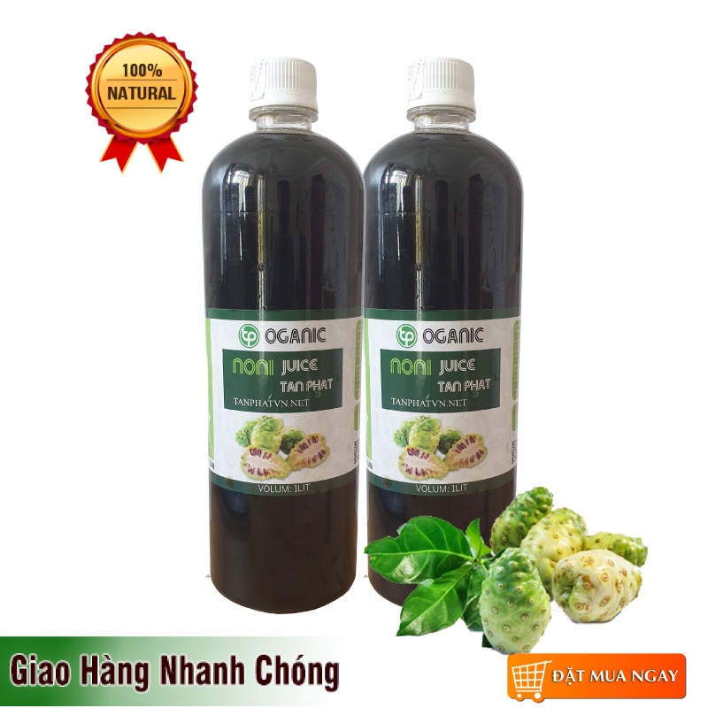 Nước cốt nhàu (noni juice) 1 lít - Thảo Dược Tấn Phát