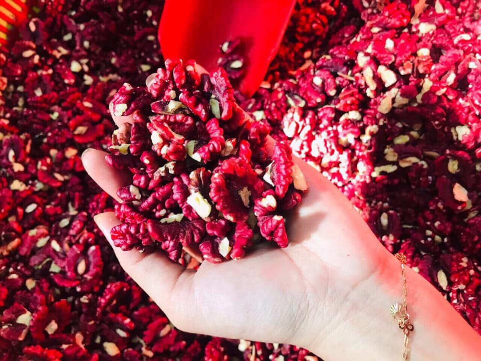 [HCM]ÓC CHÓ NHÂN ĐỎ (đã bóc vỏ) (500gr)