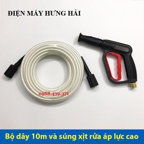 Combo dây vòi xịt rửa xe cao áp