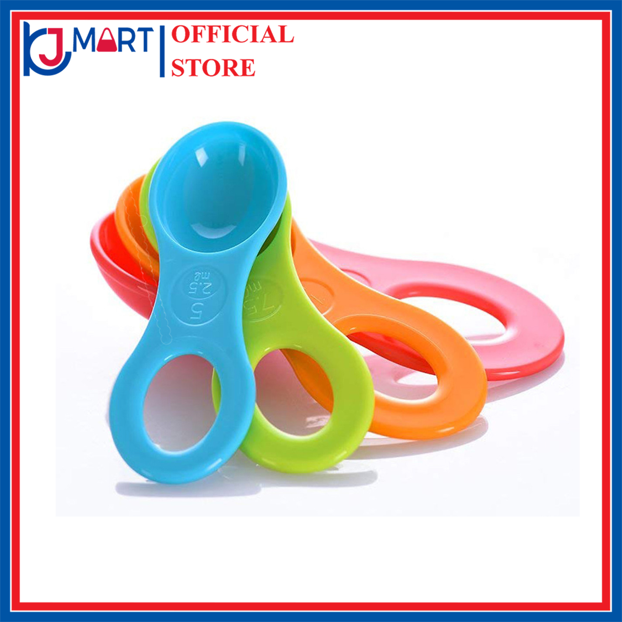 Set 4 thìa dùng múc gia vị, trè, hạt nêm, mì chính, bột ngọt nhiều kích cỡ Nhật Bản