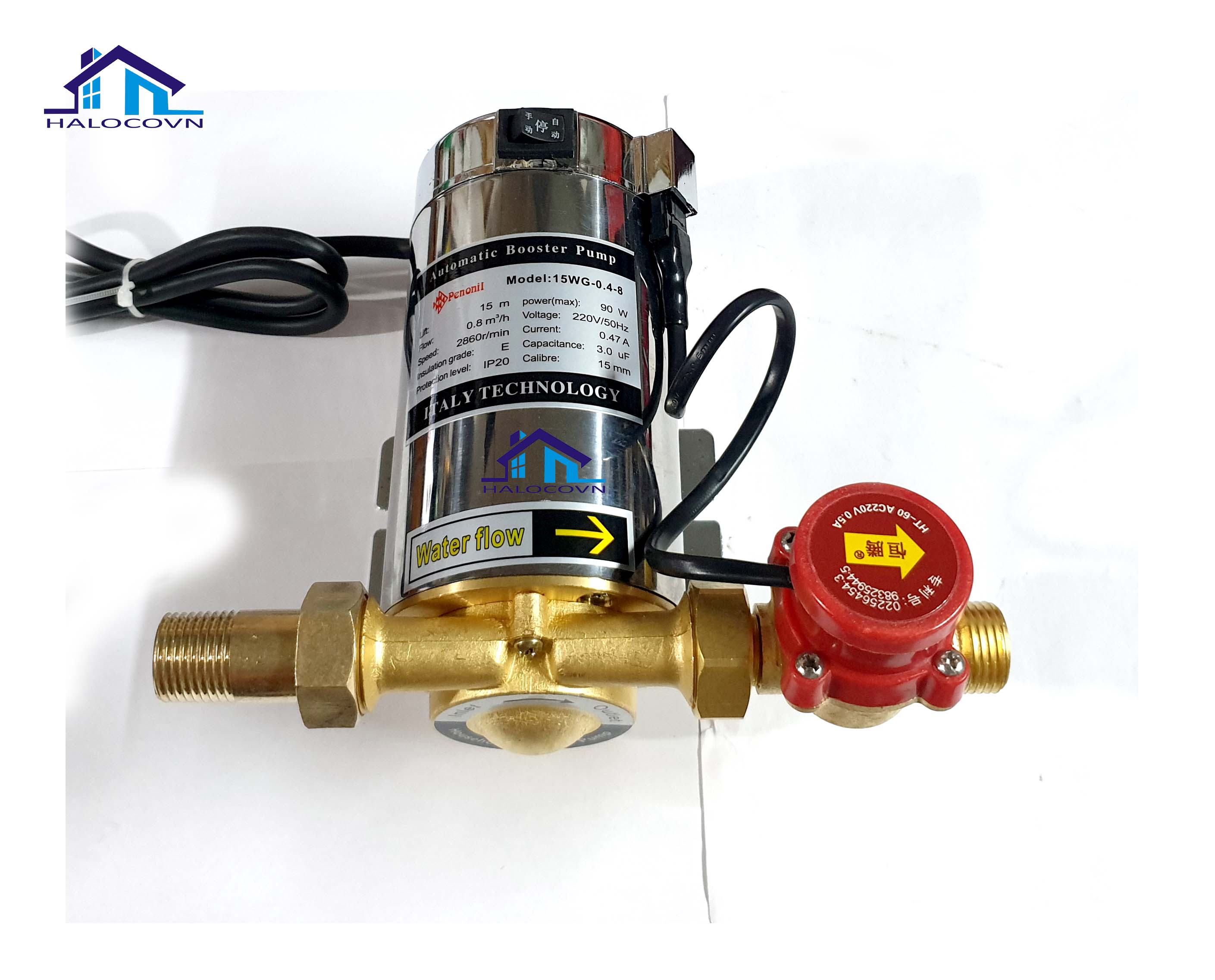 Máy bơm tăng áp từ tự động Penronil 100W