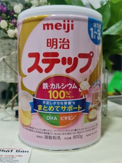 Sữa Meiji lon 1-3 tuổi hộp 800g cho bé mẫu mới date 2023 thumbnail
