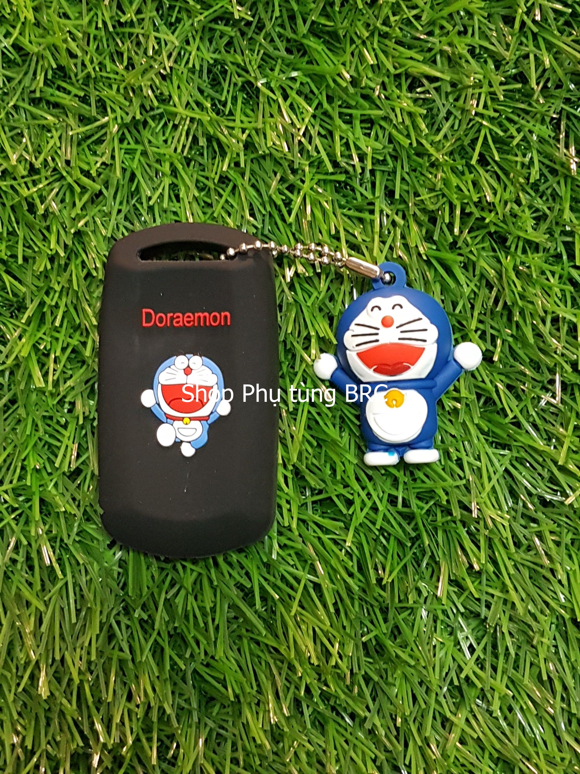 Bao da chìa khóa SMARTKEY 2 nấc công tắc DORAEMON