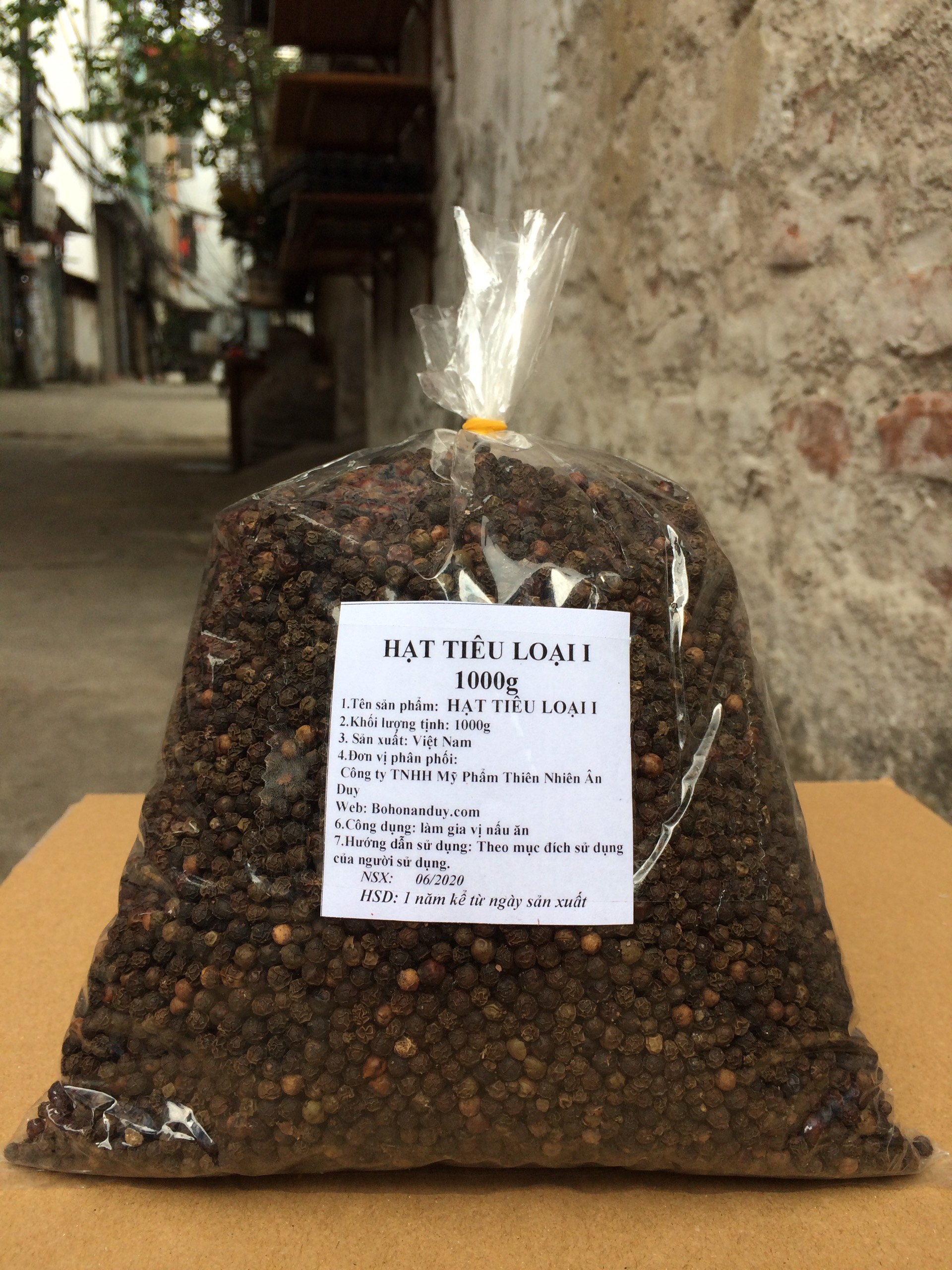 HẠT TIÊU LOẠI I 1000g