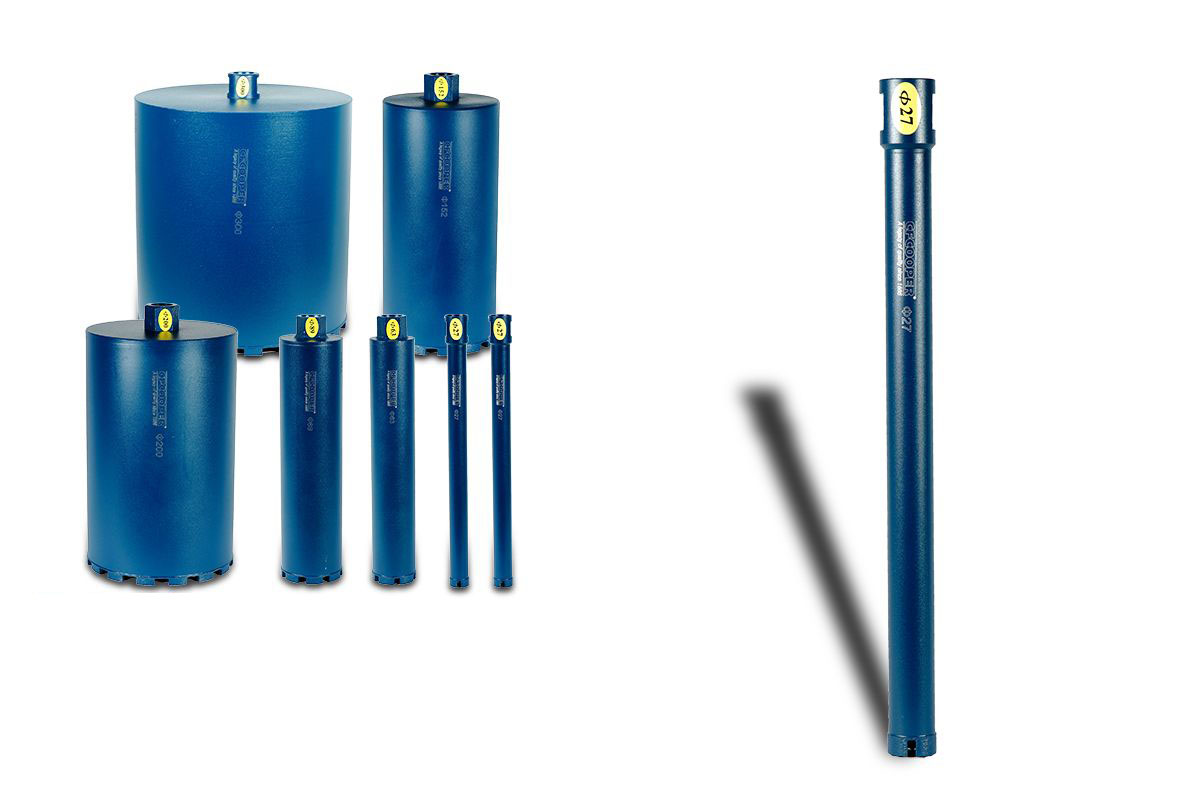 Mũi khoan rút lõi bê tông cf cooper ø 27 x 370mm dcb27370