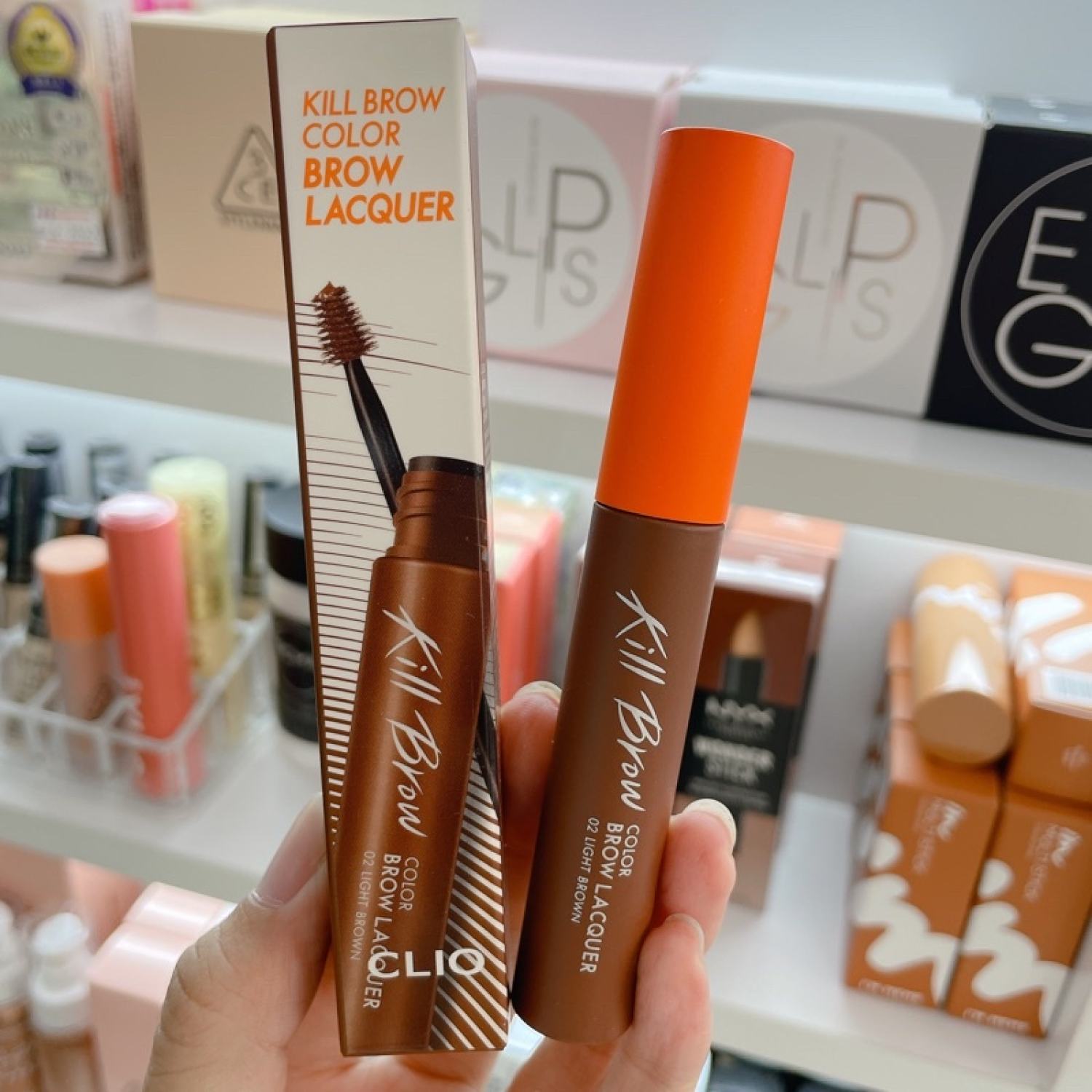 Mascara Chân Mày Clio Kill Brow Color Brow Lacquer 4.5g