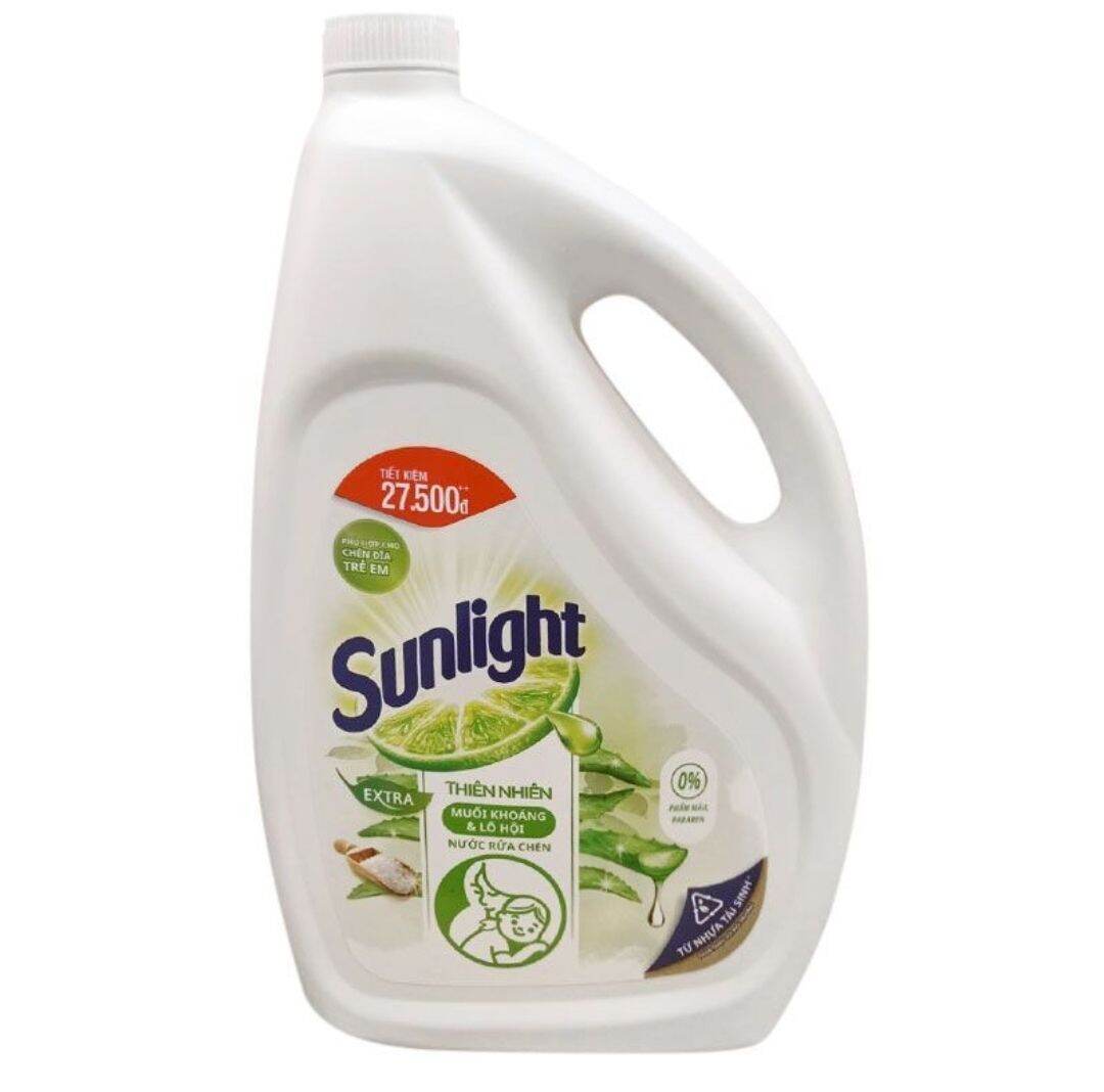 Nước rửa chén Sunlight can 3.6kg
