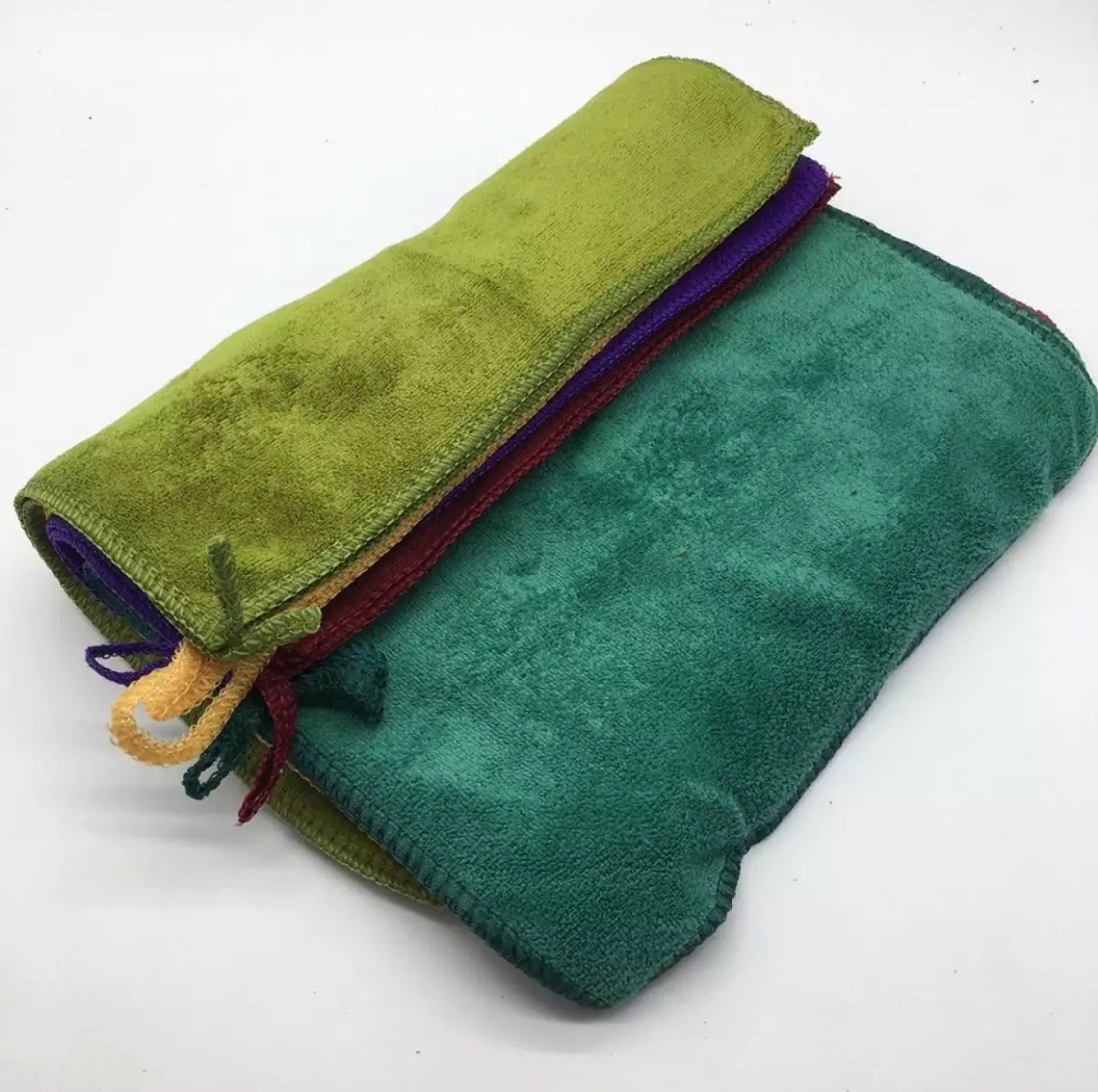 Combo 10 và 5 khăn sử dụng đa năng lau xe lau tay bếp và làm nail cotton siêu thấm . khổ 25x50 và 30x30 có móc ảnh thật