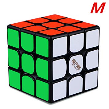 Rubik 3x3x3 QiYi Thunderclap V3/M Màu Đen (Black) Có Nam Châm