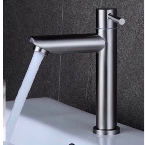 vòi lavabo vòi rửa mặt lạnh inox 304