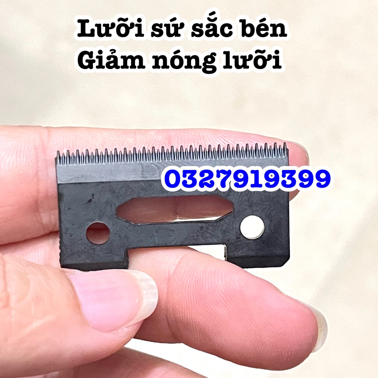 Lưỡi kép sứ WAHL sứ đen mài chuốt